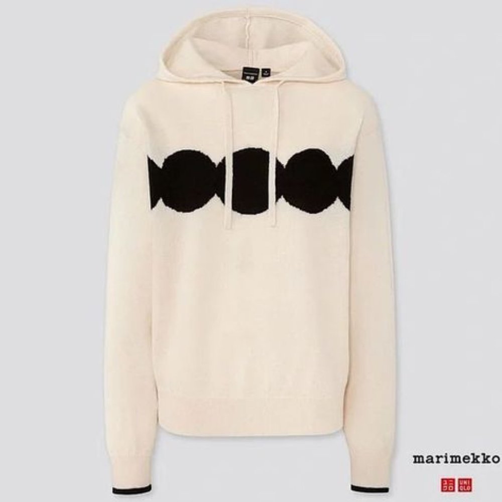 Uniqlo x Marimekko Hoodie Size XS Polka Dot